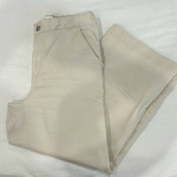 Oak & Fort cropped twill pant - Picture 2 of 2